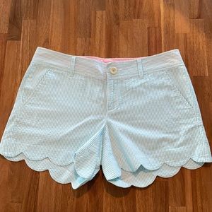Lilly Pulitzer 5” Buttercup Scallop Hem Short